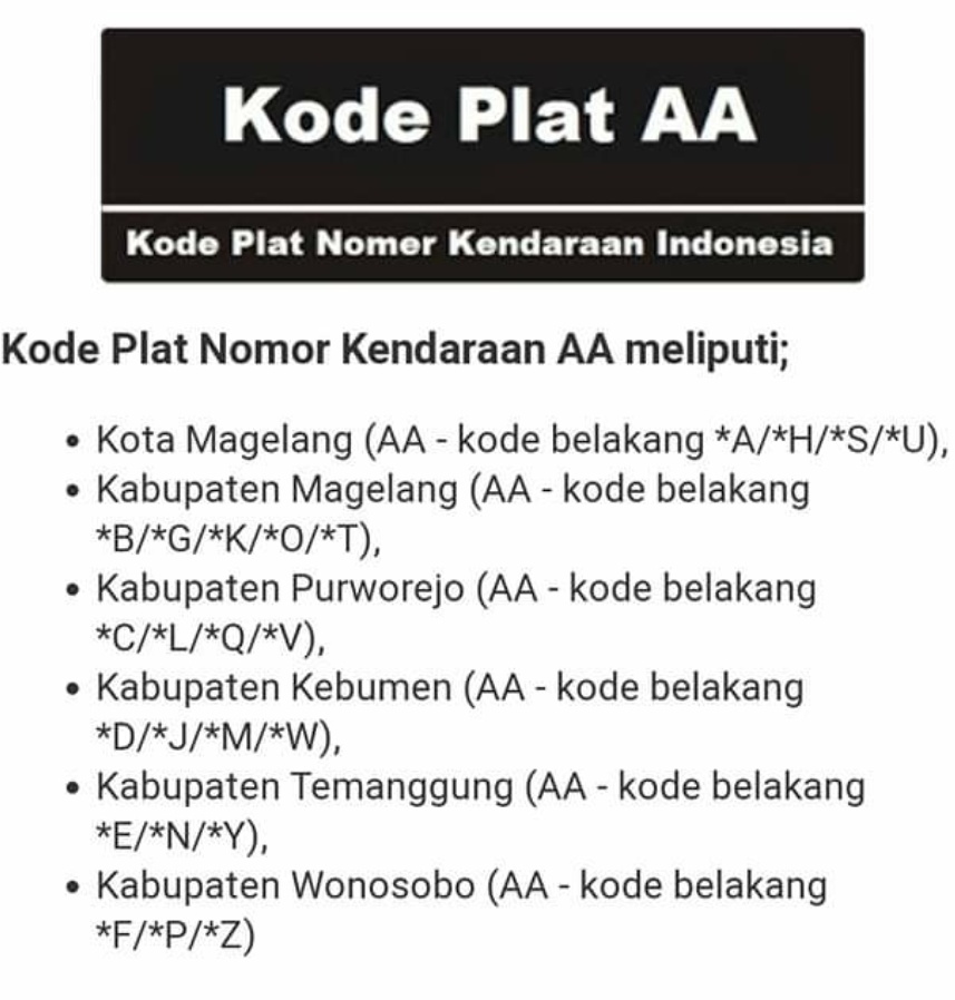 suryono_mas's tweet photo. @MafiaWasit AA itu wilayah Magelang Temanggung Purworejo Kebumen, Wonosobo https://t.co/CMkIS0LtVR