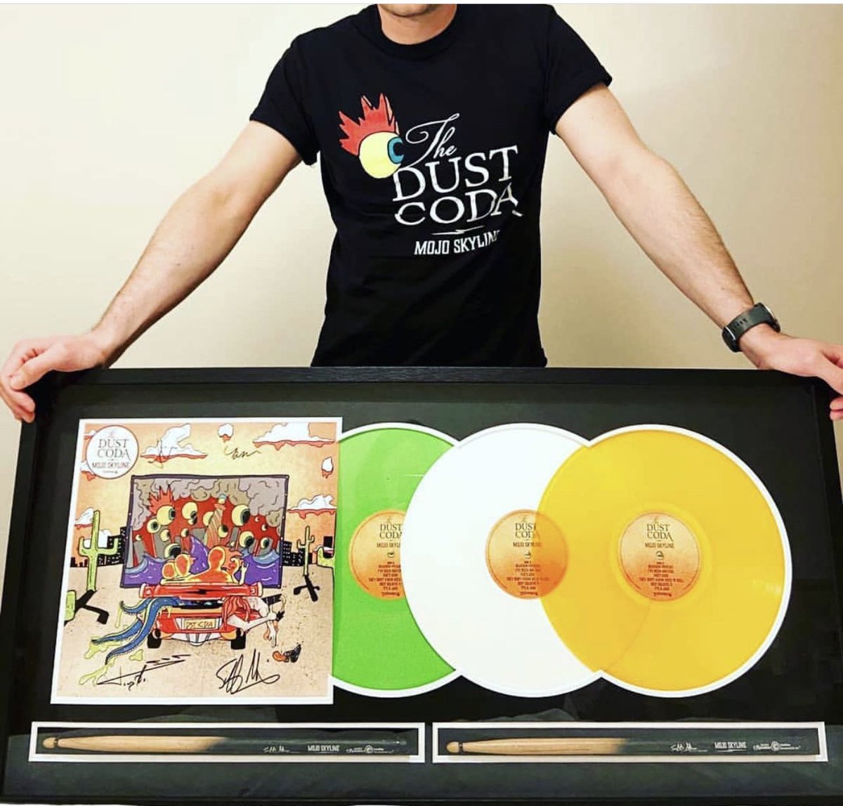EaracheRecords's tweet image. 👀Look at this perfect Dust Coda  🌵Mojo Skyline 🌵collection #rocknroll #mojoskyline