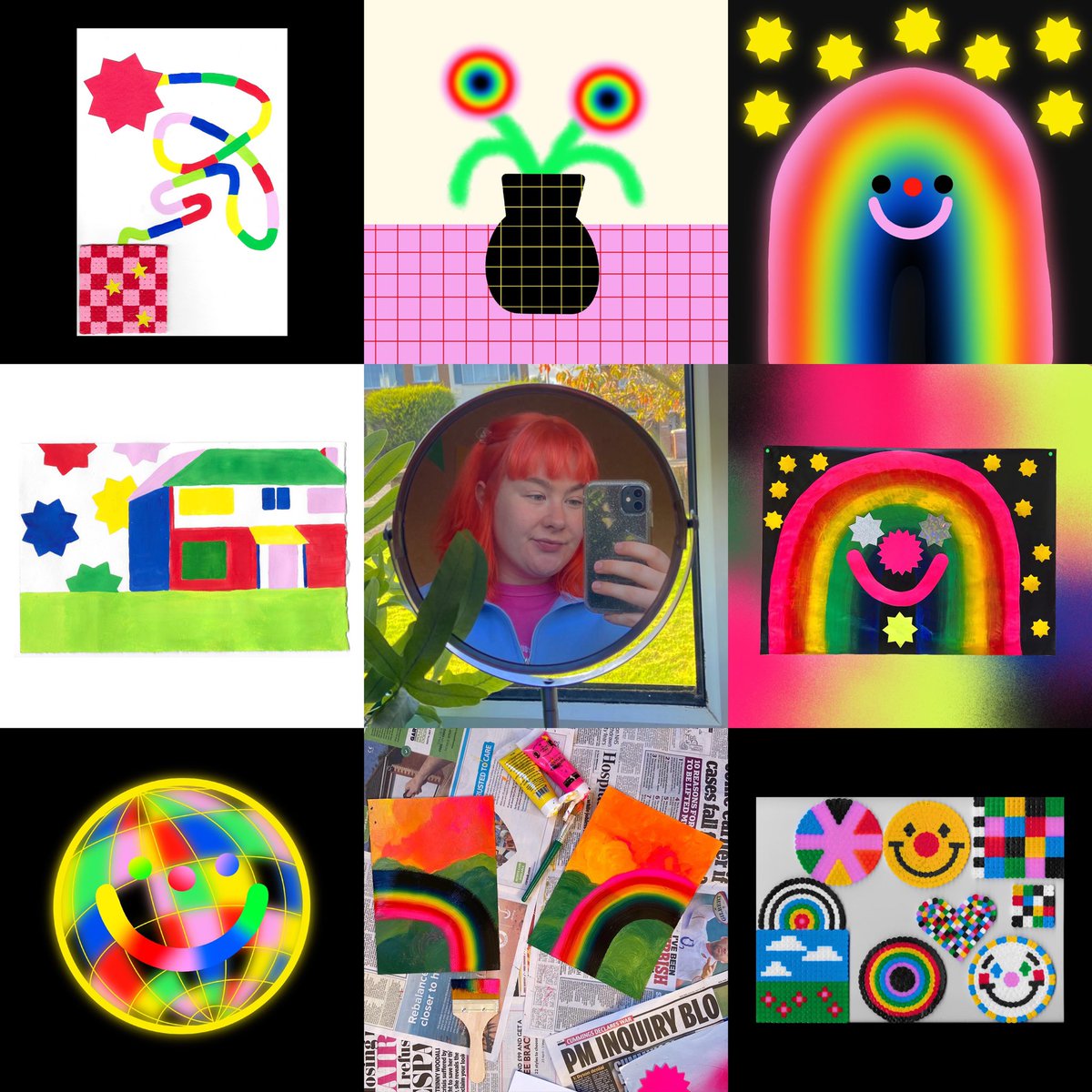 kateftandrews's tweet photo. Wow I love shapes and rainbows. #artvsartist #artvsartist2021 🌈 https://t.co/lAQUCfZ6Pd