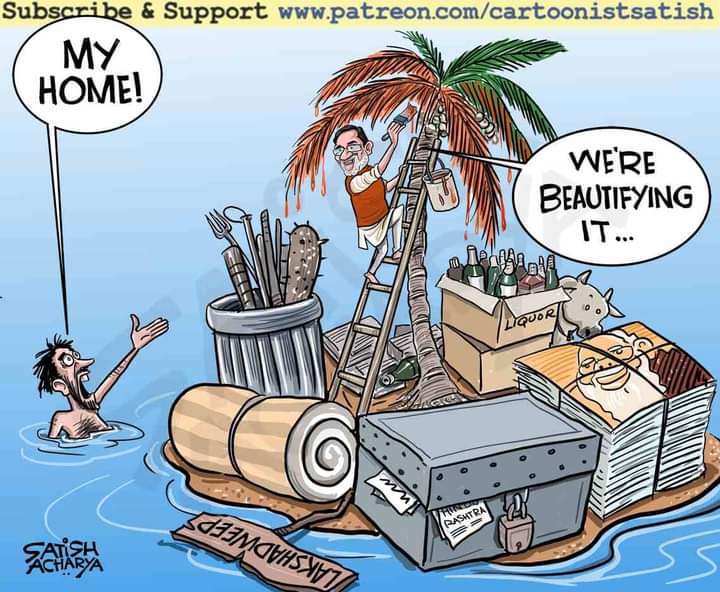 khan123go's tweet image. #SaveLakshadweep...