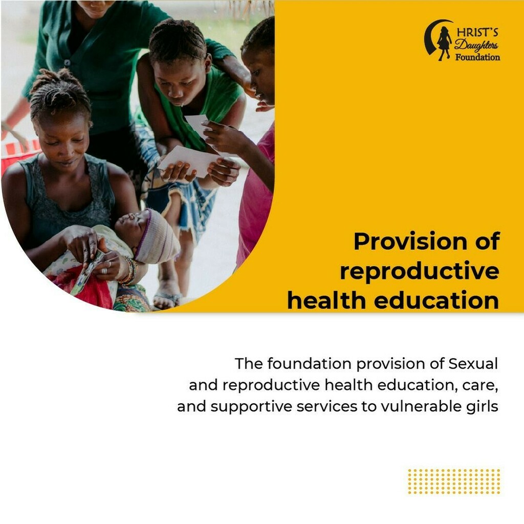 CDTanzania's tweet photo. Provision of Sexual and reproductive health education

The foundation provision of Sexual and reproductive health education, care, and supportive services to vulnerable girls, girls who dropped out of school for different reasons, and women engaged in commercial sex.

#art #… https://t.co/8bYMF4WhLY