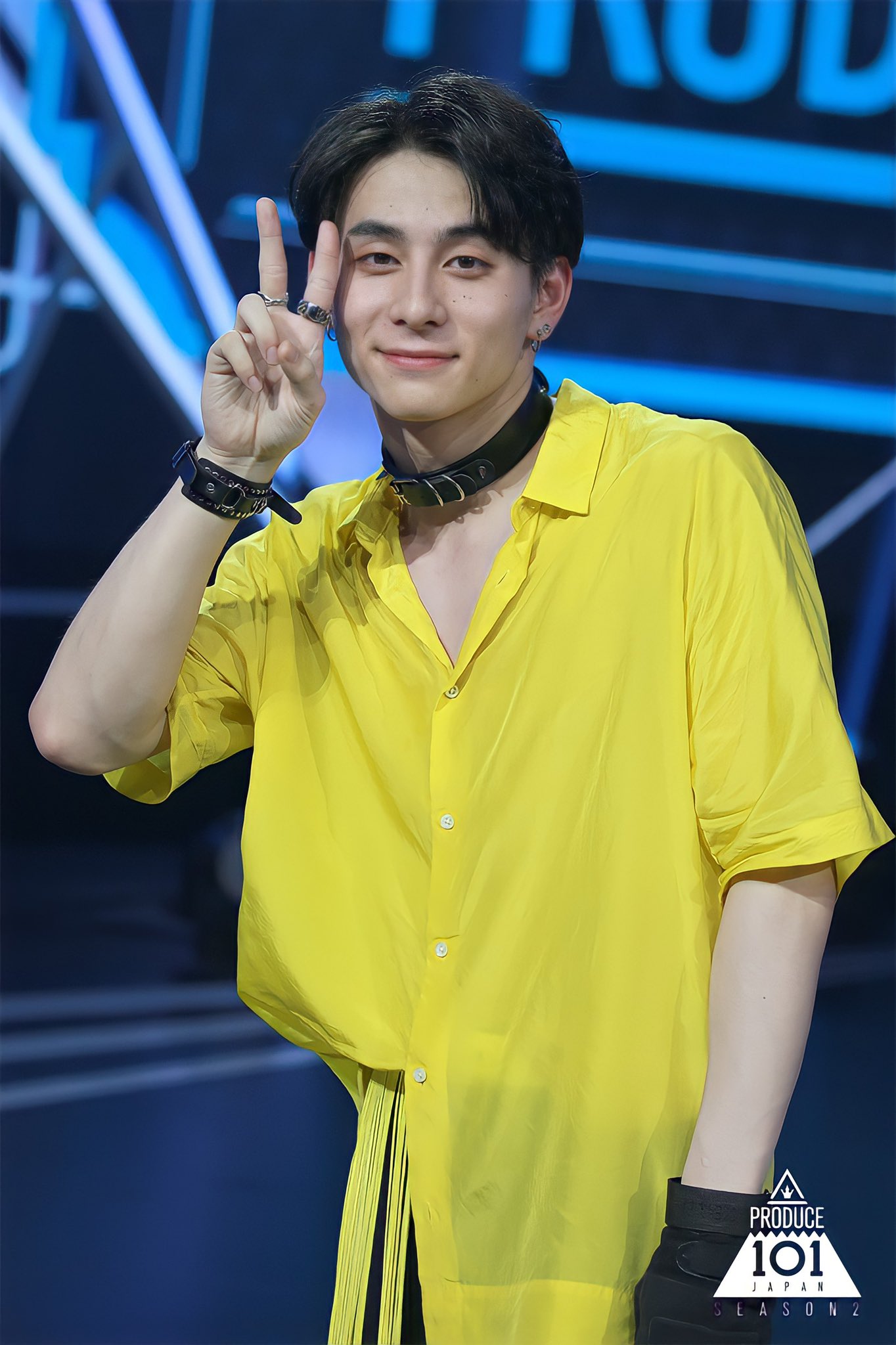 INI 西洸人くん着用】ハーフジップシャツ