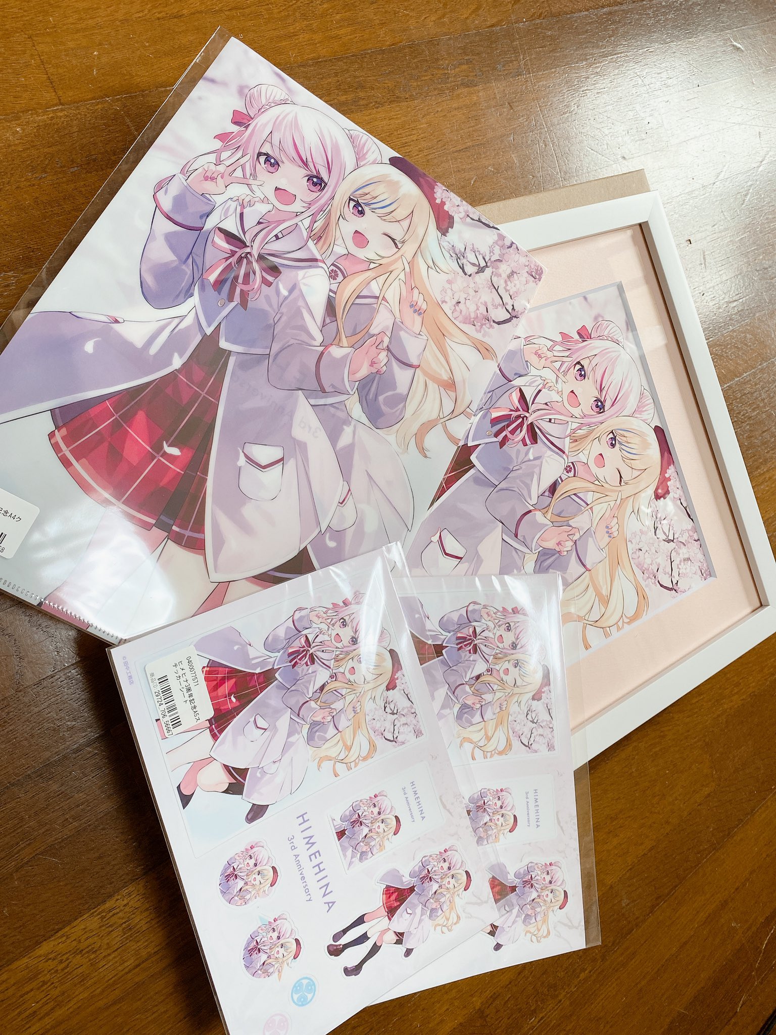 ヒメヒナ 3周年記念 複製原画 ヒメヒナ 3周年記念 複製原画