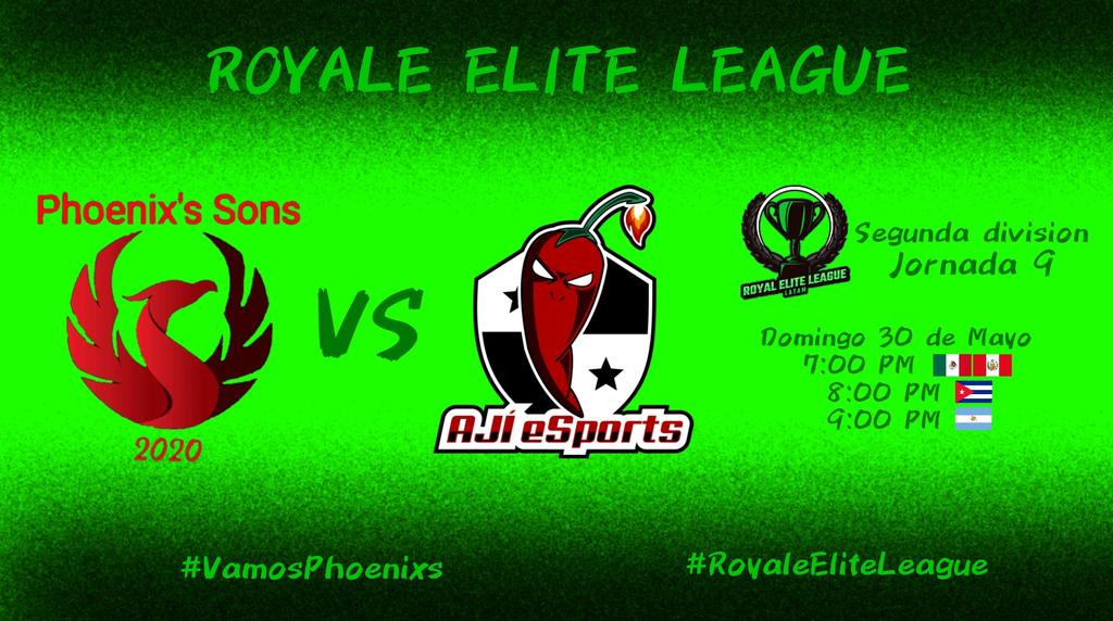 PhoenixsSons_CR's tweet photo. Nos vemos este domingo para el partido en la @RoyalEliteLeag1 contra @AjieSports. HORA DE TUMBAR LIDERES 💪

#VamosPhoenixs https://t.co/YlUf0IkK07
