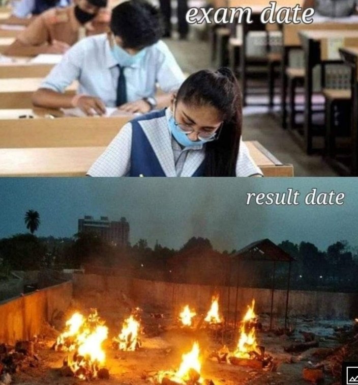khan45_shahwaz's tweet photo. #cancelExamsSaveStudent To all the toppers,it will not affect your career if u will not give board this year,if you'll alive you will Able to give other exam in your future, what if u score 90+ but still there would be no one to celebrate it with you,cause of third wave! 🙏🏽🙏🏽 https://t.co/sz6SYihjOQ