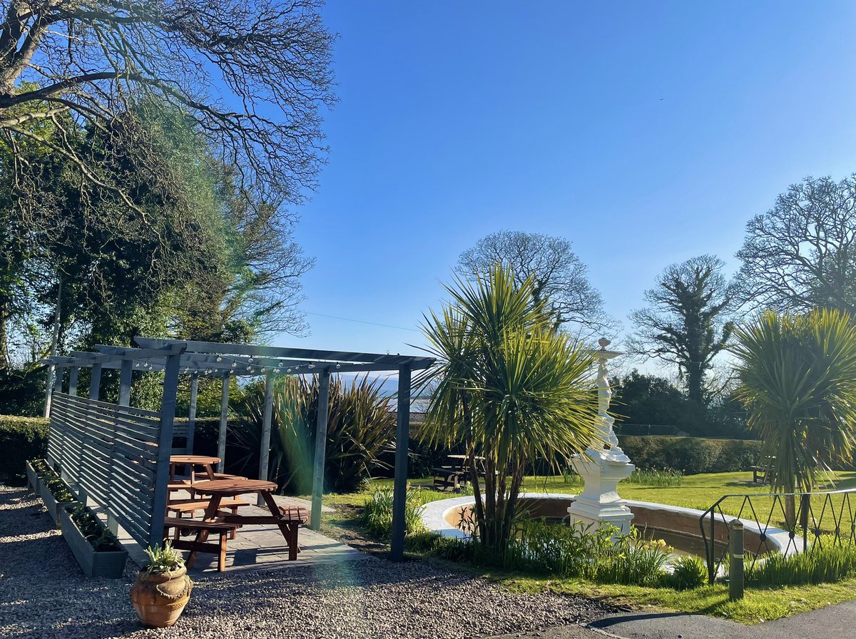 What a beautiful sun-filled morning in Burntisland!! Our Tall Trees Restaurant has availability this weekend for both indoor and outdoor tables 😍 want to book? Call 01592 872329 or message us! Have a great weekend ☀️