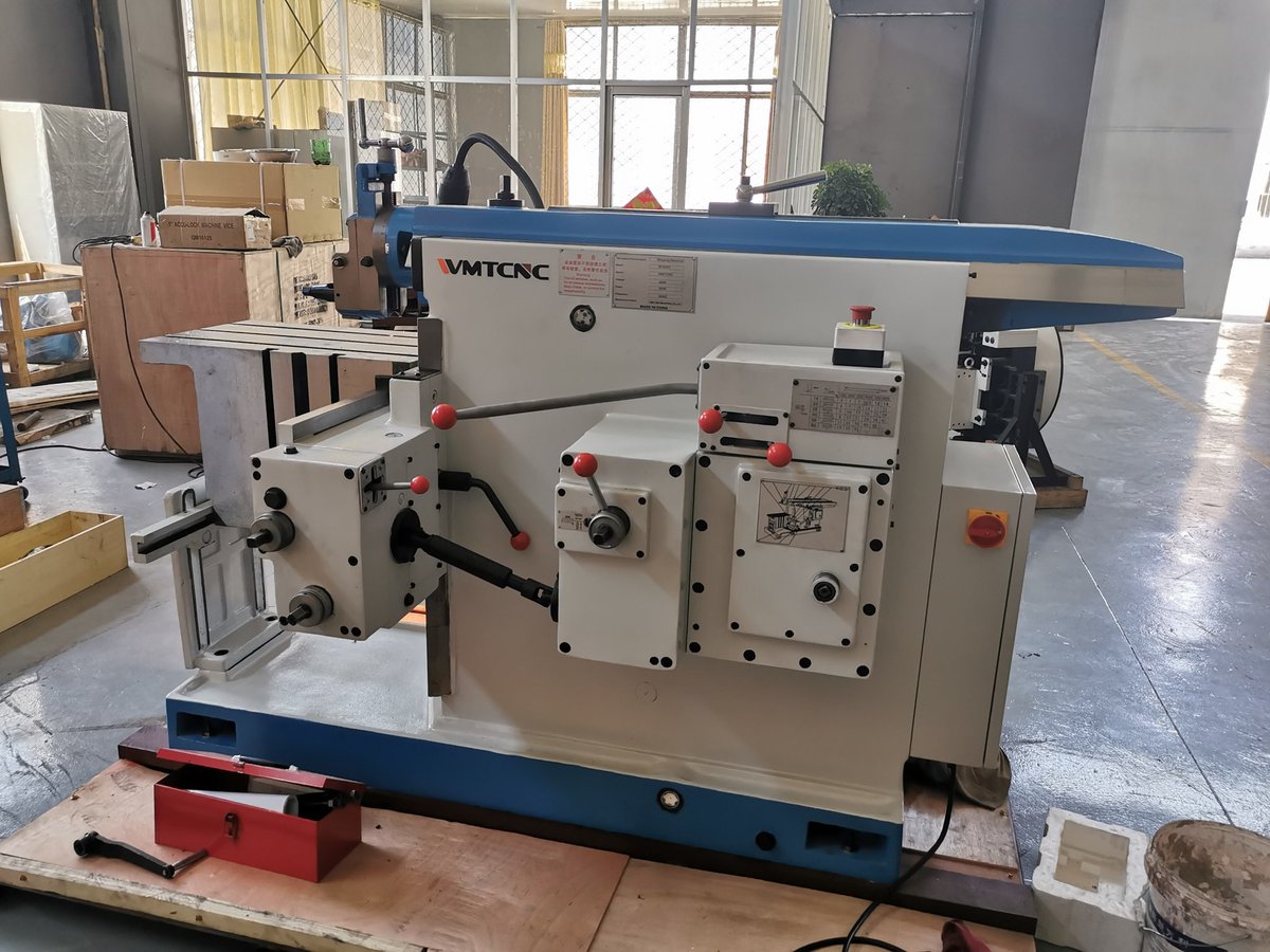 WMTCNC1's tweet image. Shaping Machine BC6063
For cutting flat and formed surfaces on various kinds of small or medium-sized workpieces.
cncwmt.com
Whatsapp 0086 18656680921
Email lwang@wmtcnctool.com
#shapingmachine #shaper