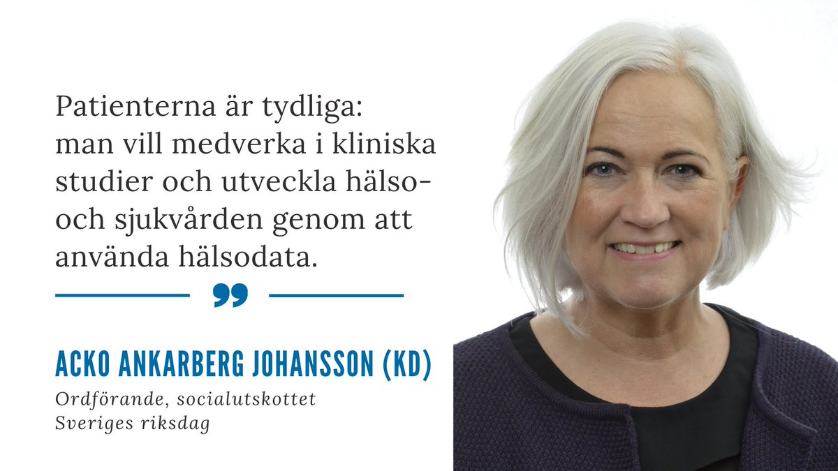 Vi håller helt med och har inkluderat åtgärder för detta i våra 10 åtgärdsförslag för att dra bättre nytta av forskning och utveckling. 

Läs dem och se <a href="/AckoAnkarberg/">Acko Ankarberg J</a> sammanfatta vad <a href="/kdriks/">Kristdemokraterna</a> vill här: bit.ly/3fDSkAr

#svpol #medpol #vardpol #lifescience
