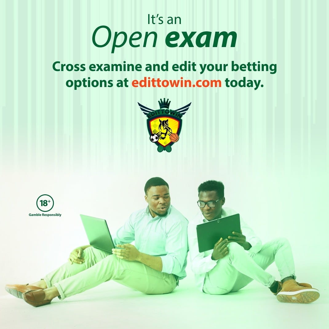 edittowin's tweet photo. Every game day shouldn't be a stress day. At #EditToWin we take the stress and help you win more. We make it easier for you to smile.
🙌💯🙌
#Bet #BetResponsibly #UCL #ChampionsLeagueFinal https://t.co/aS8b4KbsWf