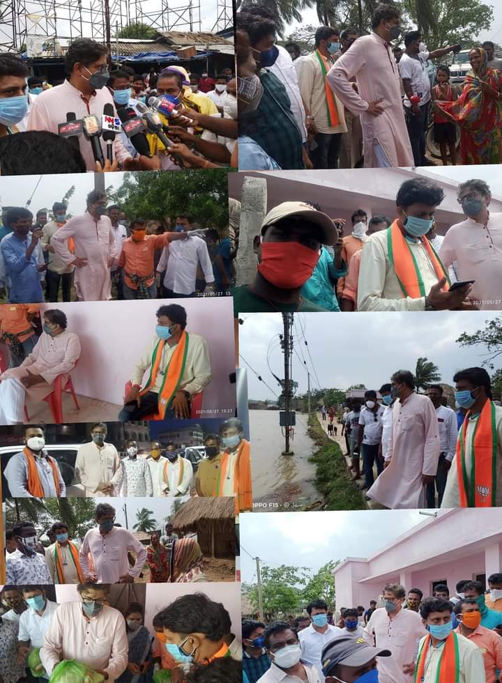 SatyaprajnaNay2's tweet photo. କେନ୍ଦ୍ରାପଡ଼ା ର ପୂର୍ବତନ ସାଂସଦ ବର୍ତ୍ତମାନ ର ବିଜେପି ରାଷ୍ଟ୍ରୀୟ ଉପଧ୍ୟକ୍ଷ ଶ୍ରୀଯୁକ୍ତ ବୈଜୟନ୍ତ ପଣ୍ଡାଙ୍କ ଦ୍ଵାରା କେନ୍ଦ୍ରାପଡ଼ା ଜିଲ୍ଲାର ସମସ୍ତ ଅଞ୍ଚଳ ଯେଉଁଗୁଡିକ ବାତ୍ୟା " ୟାସ " ଦ୍ଵାରା କ୍ଷତି ଘଟିଛି କାଲି ସ୍ଥିତି ଅନୁଧ୍ୟାନ କରିଥିଲେ ଏବଂ ରିଲିଫ୍ ବାଣ୍ଟିଥିଲେ .... 🙏#alwaysbjp #jaybaijayant 🙏❤️
@PandaJay https://t.co/At5Rsd0Ash