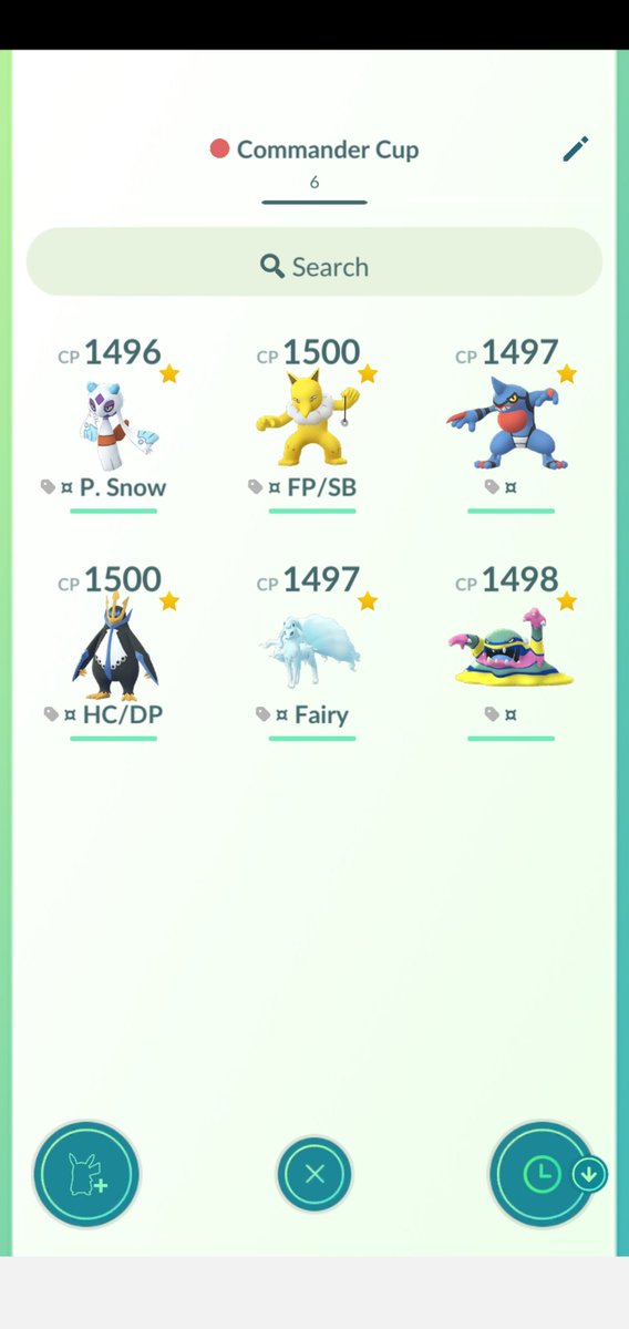 eMania92's tweet photo. Haven't done this for awhile. But, a Sweep!

I really enjoyed #CommanderCup! Reminded me a lot of #SorcerousCup and that was a fun cup. Also really felt Empoleon is the best Commander.

I wouldn't change a thing. The team was amazing!

Onto #VentureCup

#Battlers
#GirlsThatPvP https://t.co/JGuzsuYhAx