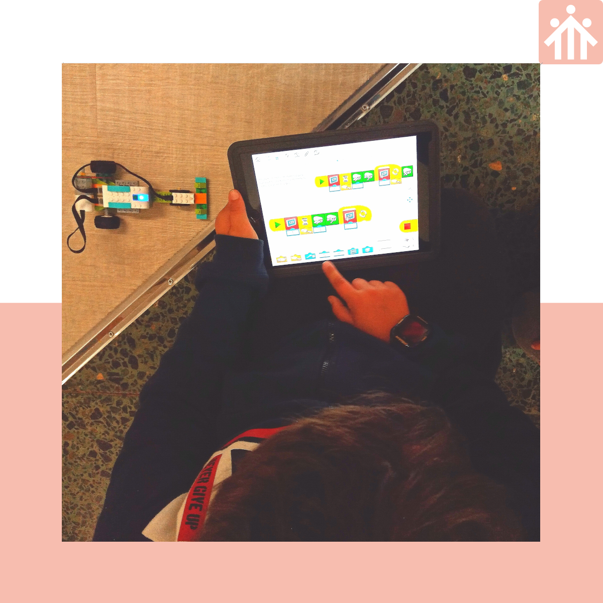 SALESTARRAK's tweet photo. Robota egin ondoren, programatzeko eta probatzeko ordua da! #MISTRALgelan oztopo-zirkuitu propioak sortzen dituzte eta probak egiten dituzte robotekin.
Well done programmers!
#lego
#robotika
#pentsamenduKonputazionala
#WeDo
#curiosityzaleak
#beprogrammer https://t.co/WCVsSOB1YG