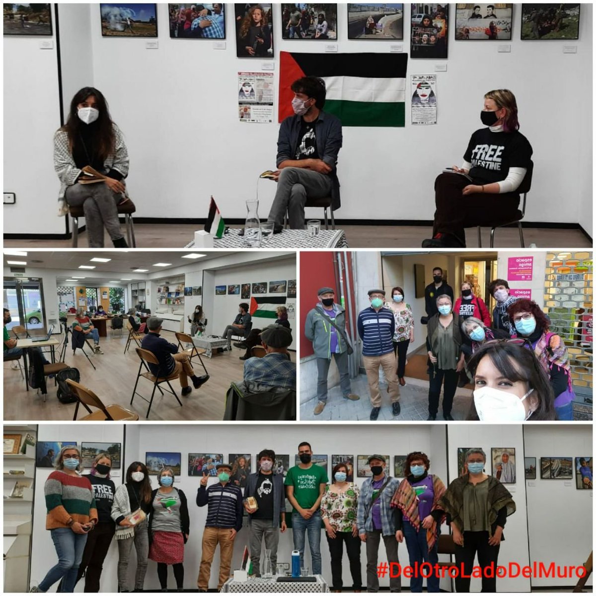 ruthdefrutos's tweet photo. 👋🏼👋🏼¡Gracias a la @VallaPalestina por organizar las VII Jornadas de #Valladolid con #Palestina, a las participantes y a todas aquellas personas que, desde su lugar en el mundo, defienden a la población palestina!
#FreePalestine 🇵🇸
#FreedomForJuani https://t.co/vA0LgRsp8m