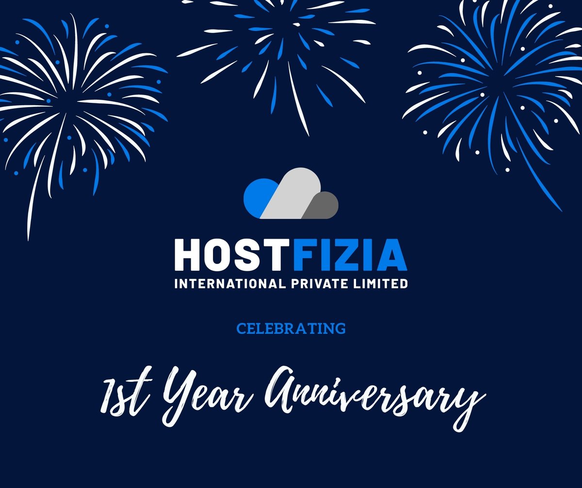 hostfizia's tweet photo. HostFizia Celebrating 1st Year Anniversary #HBDFIZIA https://t.co/9FRT19baIx