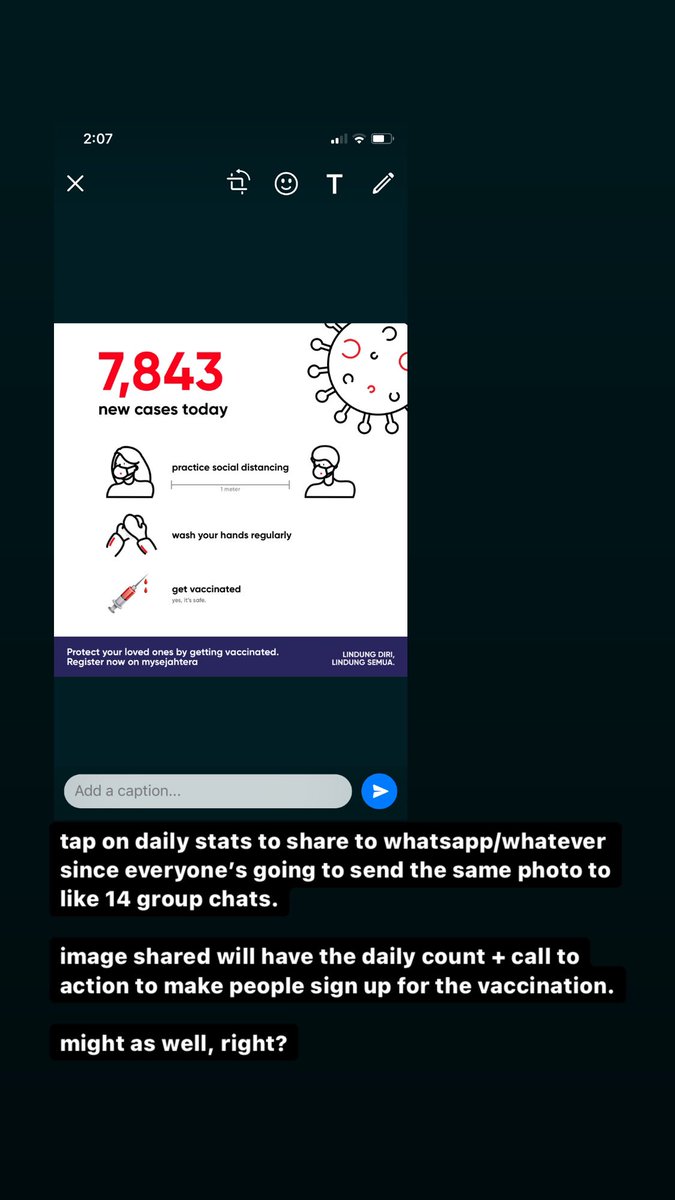 rojakdude's tweet photo. Last night, I spent an hour wondering about what can be done to improve the MySejahtera app without adding any new features and simply designing with the everyday user’s perspective. Here’s what I came up with. https://t.co/j2HVu1xcI1
