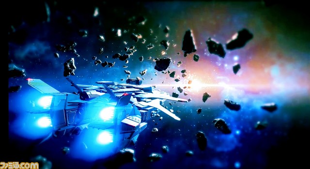 famitsu's tweet photo. PS5/PS4『Relayer（リレイヤー）』スターチャイルドたちの愛機・ステラギアが宇宙の戦場を舞う第1弾トレーラーが公開
#Relayer  #リレイヤー

 https://t.co/bZ2qIUdm1M https://t.co/8eJM8TTFzE