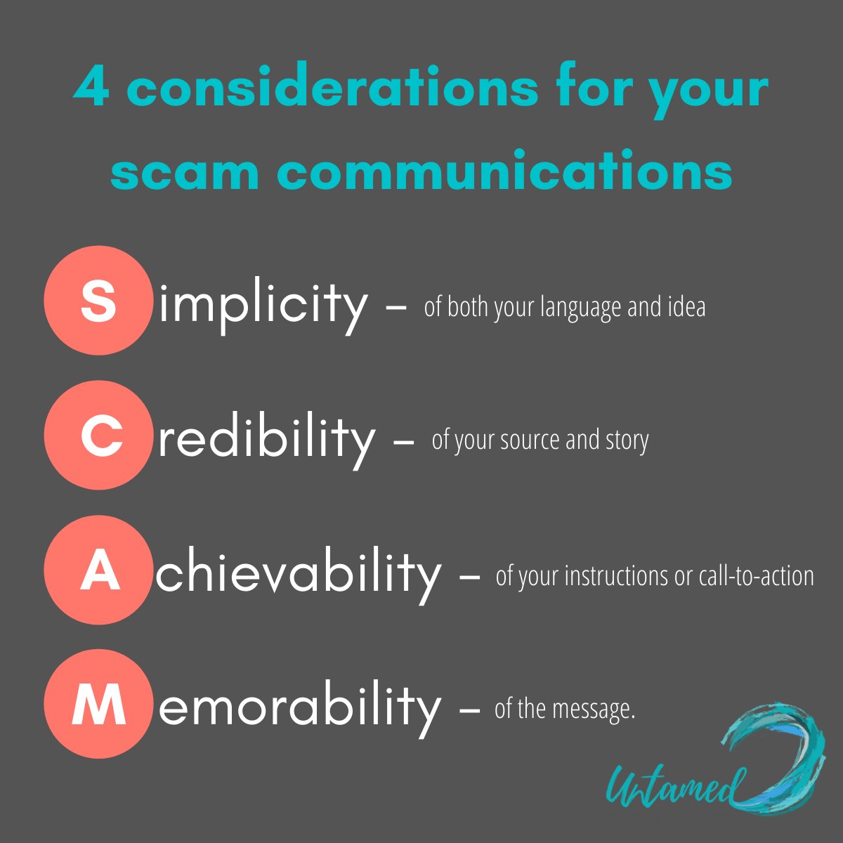 untamedmarcomms's tweet photo. 4 points to help your pension scam messaging resonate.
#pensions #pensionscams #communications https://t.co/yscePHlIi4