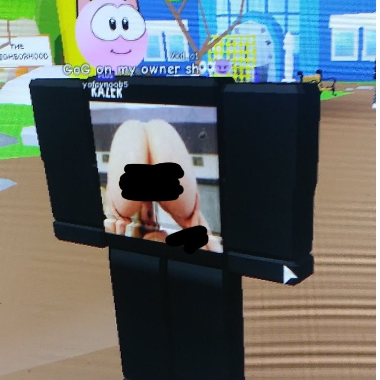 Ohsadist's tweet photo. Dear @Roblox Roblox really has no censors and has actual p*rn screenshots saved as clothing on avatars. If you don't believe me here is the proof, the pictures were so bad I actually had to block the bad parts out. Roblox PLEASE fix this. #RobloxDev #Roblox #robloxclothing https://t.co/gnilv8WAIW