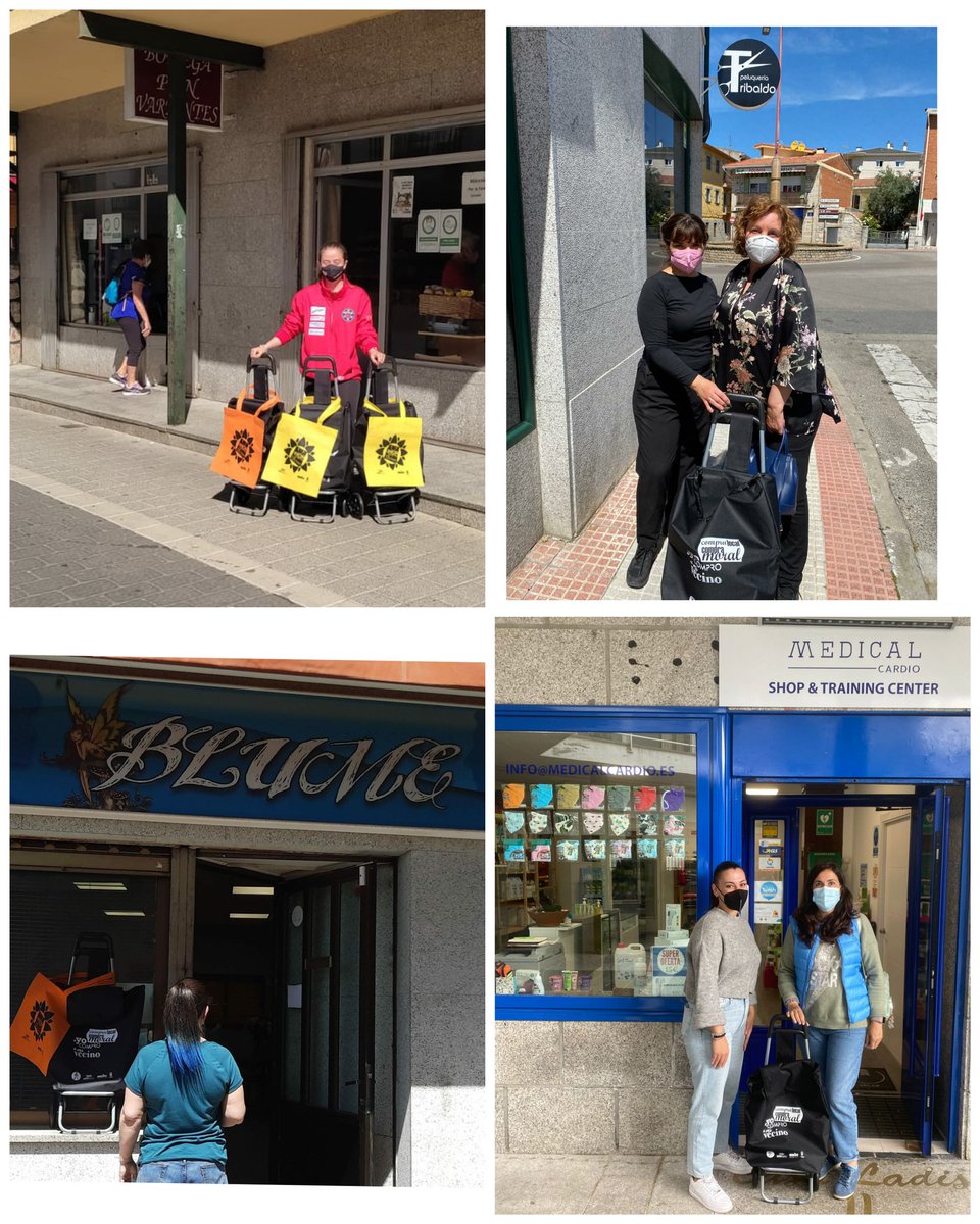 VickyOrtizCeca's tweet photo. 🛍 Cuando compramos local, compramos a nuestros vecinos, amigos. Los conocemos, saludamos por su nombre. Personas que emprenden y arriesgan
Y que disfrutan haciendo felices a sus clientes 😀 como con la entrega carritos compra
Gracias #ComerciosMoral por dar vida a #Moralzarzal https://t.co/BloLqZTtPX