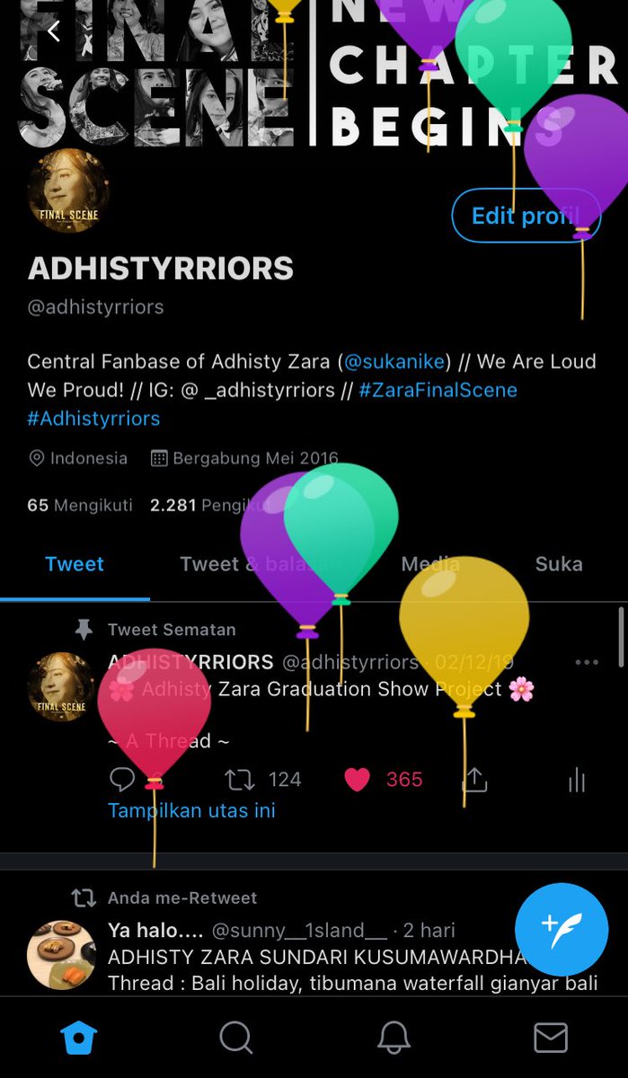 Gak nyangka akun ini sudah berjalan 5 tahun, dari mulai membangun, membesarkan hingga mempertahankan. Terima kasih untuk teman-teman yang terlibat dalam mendukung Zara <a href="/sukanike/">siskamelia</a>. Semoga silaturahmi kita tetap berjalan dengan baik. 🙏🏻🤗