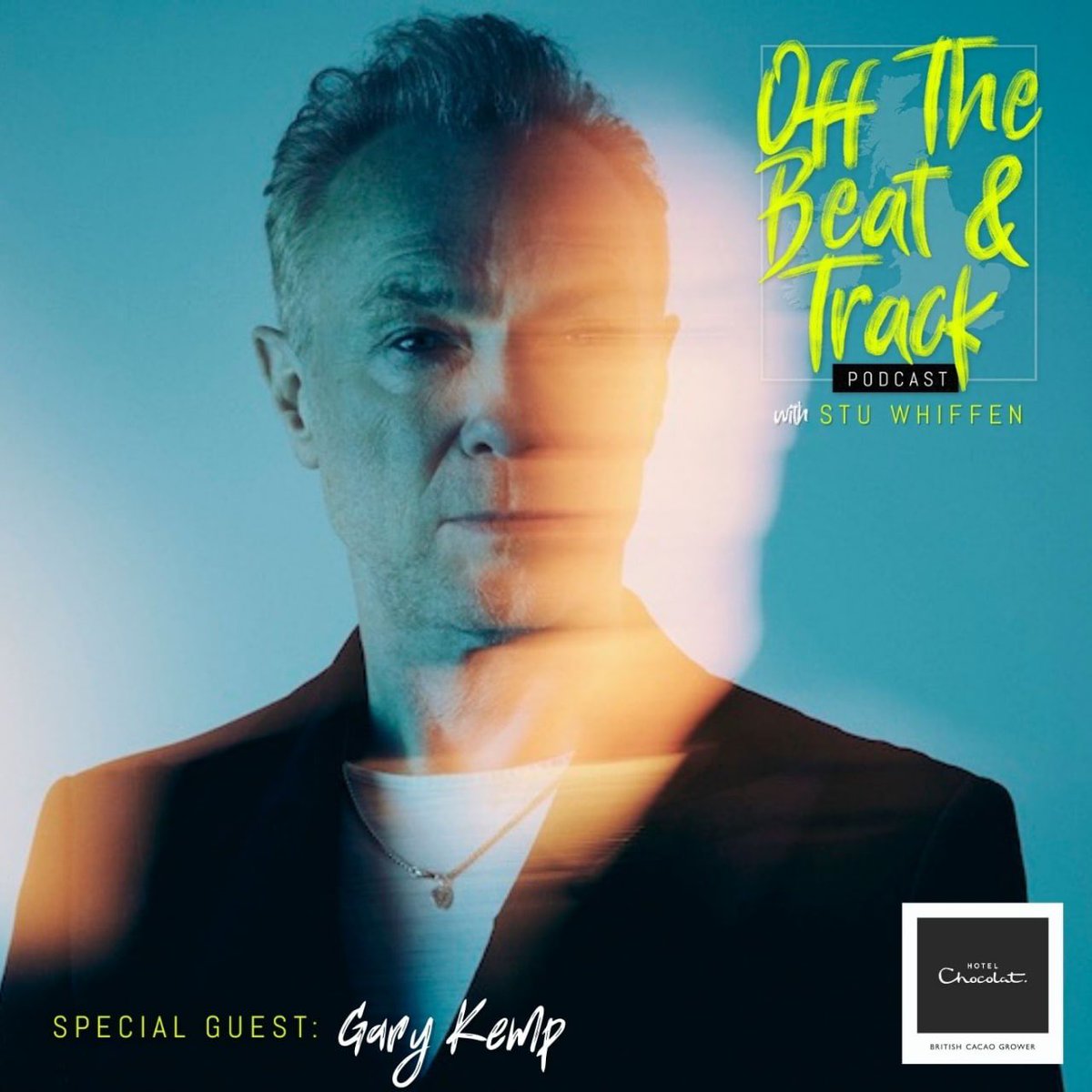 Picking the playlist &amp; talking all things music on today's <a href="/beatandtrackpod/">offthebeatandtrack</a> is the wonderful gent Mr <a href="/garyjkemp/">Gary Kemp</a> 

Listen aca.st/bac27c

In partnership with @hotelchocolat 

#garykemp #artist #songwriter #spandauballet #singer #podcast #musicpodcast
