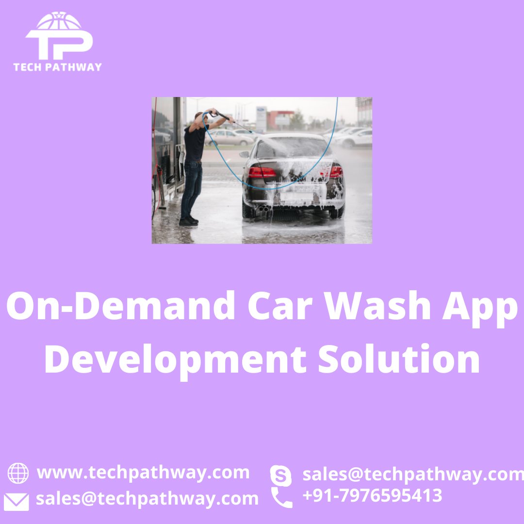 techpathwayit's tweet image. Today we are going to share with you A complete guide of an on-demand car wash app development solution
For more information visit the blog: blog.techpathway.com/?p=3688&amp;amp;previe…
#carwashapp #carwashapplication #carwashappdevelopment #appdevelopmentcompany #carwashappdevelopmentcompany