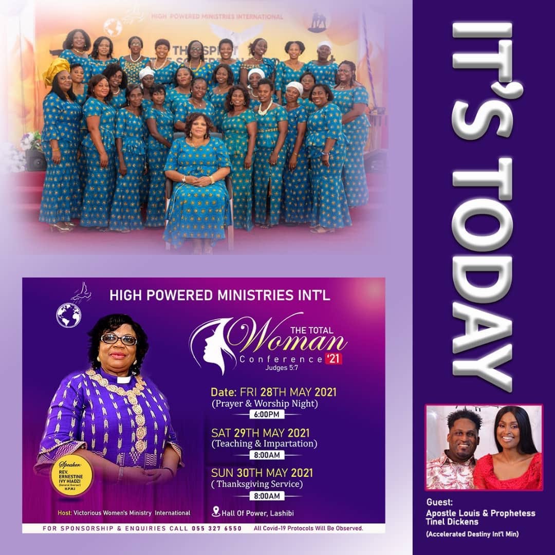 highpoweredminI's tweet photo. We’re so elated to remind you that the maiden edition of THE TOTAL WOMAN CONFERENCE is hereeee!!! We commence today till Sunday the 30th of May. Dear woman, don’t miss this.. see you there!!🔥🔥🔥#TTWC #HPMI #womenempowerment https://t.co/BCUoWANocS