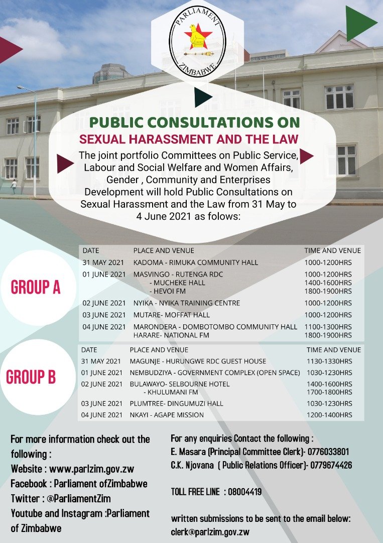 WalpeAcademy's tweet photo. We're encouraging all women & girls to go & participate in the Public Consultations on Sexual Harassment from 31May to 4June across the country. Their voices & concerns must be captured in this important process.
#MeToo
#SexualHarassmentBillNow https://t.co/Zi1h3kXKm4