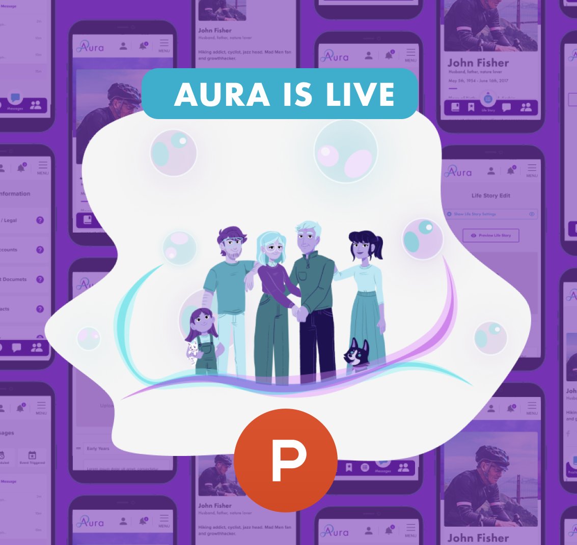On Product Hunt? Chances are you haven't seen anything like this before... Proud to be working with the team at <a href="/AuraLifeLtd/">Aura</a> - check out their product and give them some support - buff.ly/3upK1O3