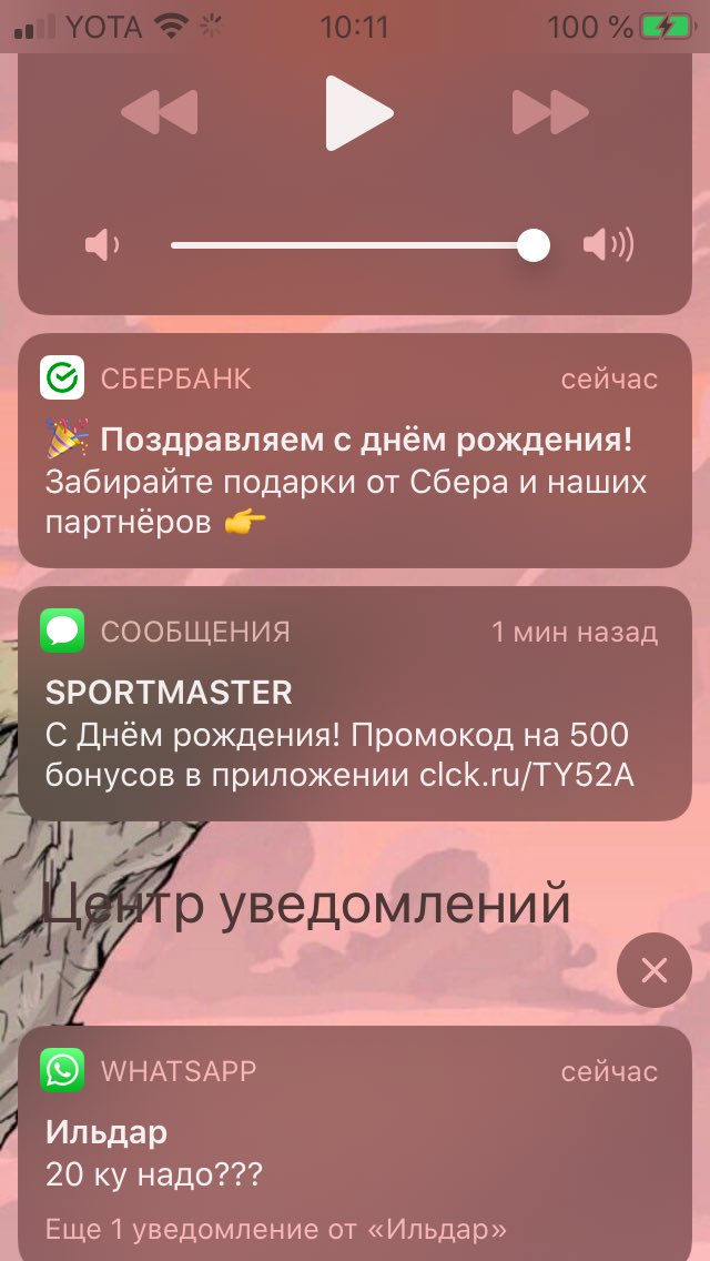 Мои поздравления с днём рождения: