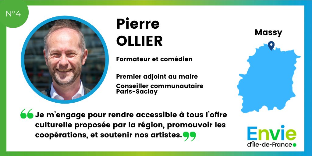 Notre liste @EnvieIDF91 , menée par <a href="/AdeMontchalin/">Amélie de Montchalin</a> avec @LauStmartin peuvent compter sur <a href="/pierreollier91/">Pierre Ollier</a> 🟢🔵
Ensemble, pour vous redonner @Envie_IDF , votons 🗳 les 20 et 27 juin prochains !