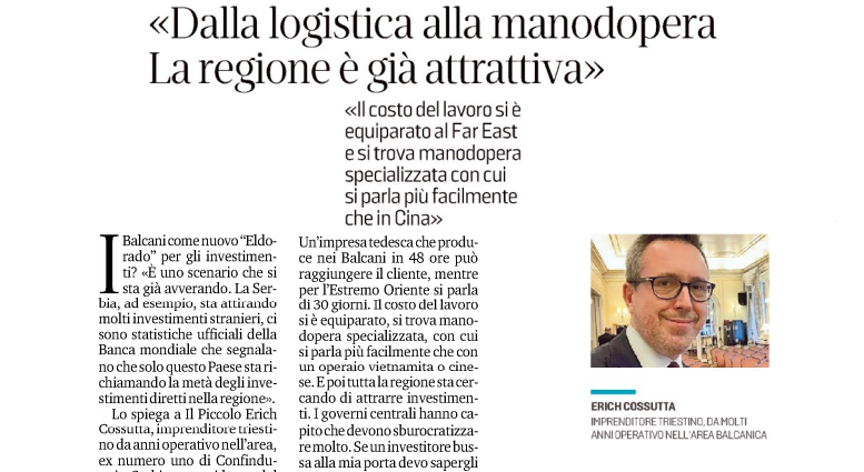 ConfindustriaUd's tweet photo. Erich Cossutta (@ecossutta): "Dalla #logistica alla #manodopera la regione è già attrattiva" | "Costo del #lavoro si è equiparato al #FarEast e si trova manodopera specializzata con cui si parla più facilmente che in #Cina" via @il_piccolo @stefanogiantin https://t.co/OJRPMk10OY