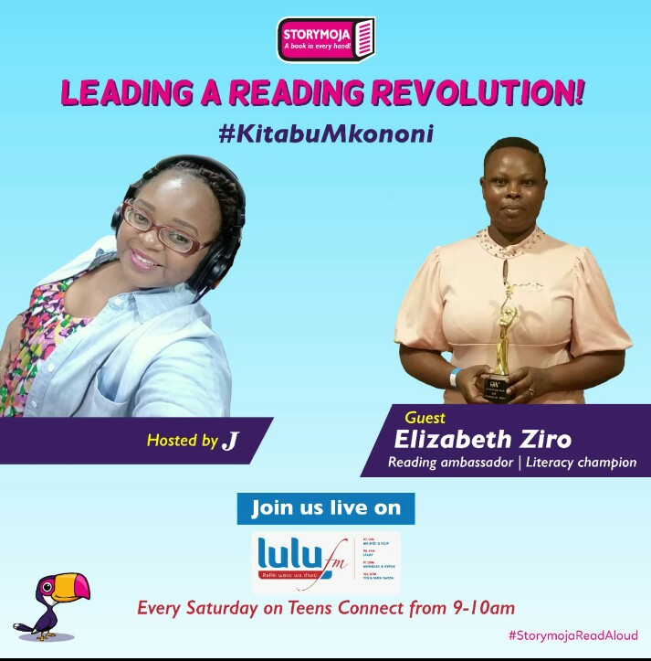 Catch me live on your favourite Radio Station Lulu fm tomorrow, Saturday 29th May from 9-10 am hosted by J.  I will be representing <a href="/Storymoja/">Storymoja Publishers</a> as we officially kick off the #StorymojaReadAloud activations. Together we will set a new World Record on 16rh June 2021.