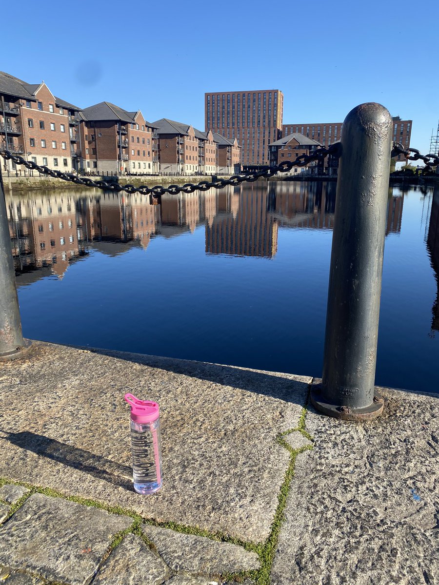 Beautiful views on the Liverpool docks yesterday ☀️💦 vitamin d &amp; hydration from alkaline water!

#virtue #water #liverpooldocks #sunshine #beautiful #hydrate #alkalinewater #ionizedwater #views #eco #Sustainability