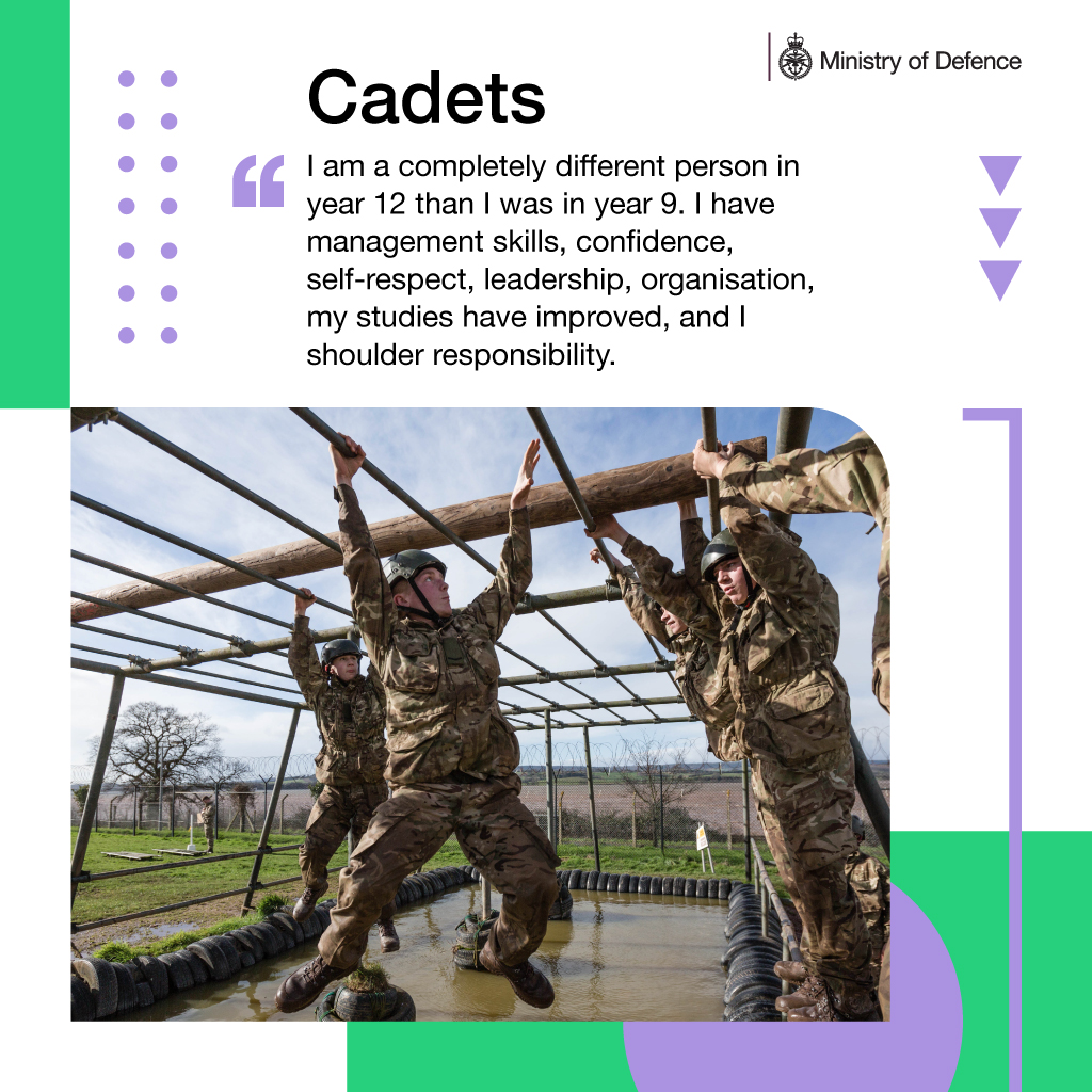 Life-changing training opportunities and experiences. Find out how Cadets help children and adults around the country: ow.ly/LilZ50EWyYt