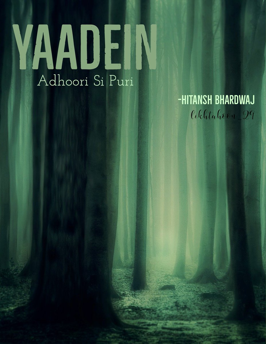 BhardwajHitansh's tweet photo. Hey Everyone, 
Feeling Excited To Announce 
That My New Book "Yaadein" will be available by Tomorrow on Notion Press, Amazon Kindle, Amazon and Flipkart❤
Show some love to this book 
So that I can write more✍ #bohotkchlikhajayega 
#StaySafeStayHealthy #StayHome #GetVaccinated https://t.co/RT3Vn2yQhX