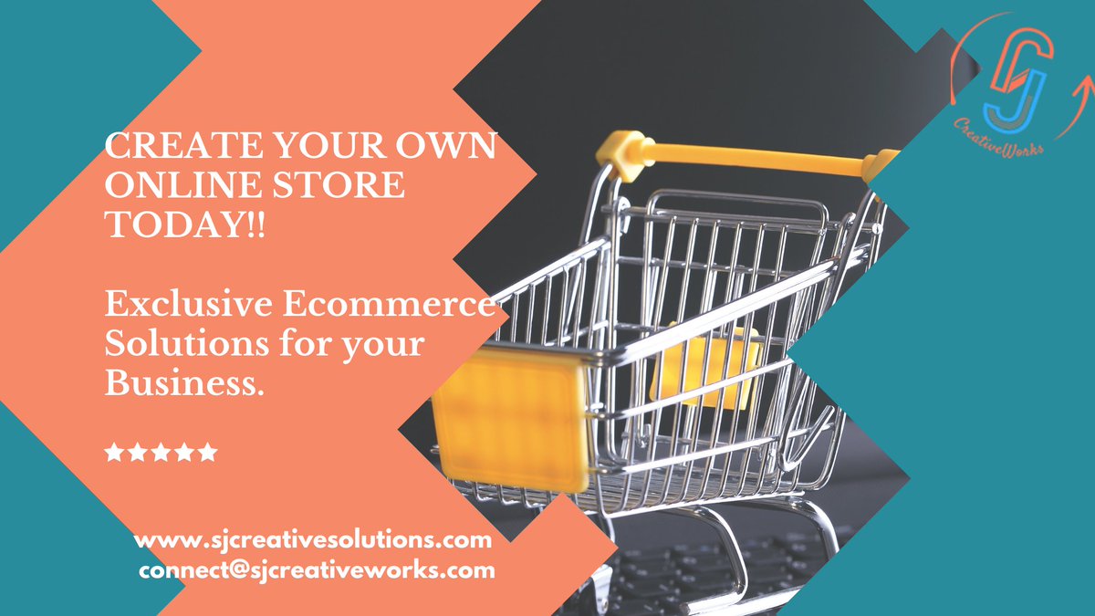 CreativeworksSj's tweet photo. Our Ecommerce Solutions include Ecommerce Websites, Android &amp; IOS APP Full Features Tested, Onetime Payment, Free Support. Unlimited Products, Payment Gateway &amp; Many more amazing features.
Consult us today: https://t.co/ztGFNbRtw4
#EcommerceSolutions #ecommercewebsite https://t.co/fT6Fxd5g4h