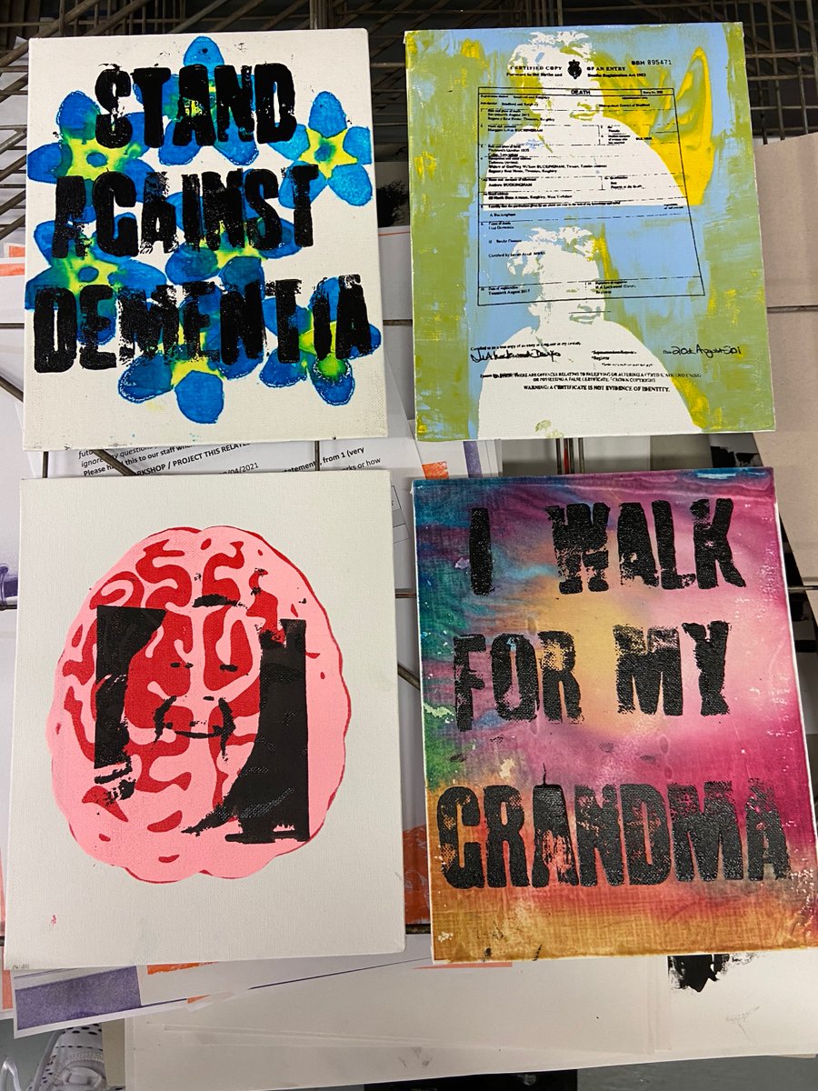 BradfordCollege's tweet photo. We're delighted to celebrate #EduArtsFest today with schools and colleges all over the country, highlighting the creative achievements of students. We start the day with this inspiring work by one of our Level 3 Extended Diploma in Art and Design students https://t.co/5bTMxvYtf3 https://t.co/0g5onSvyil