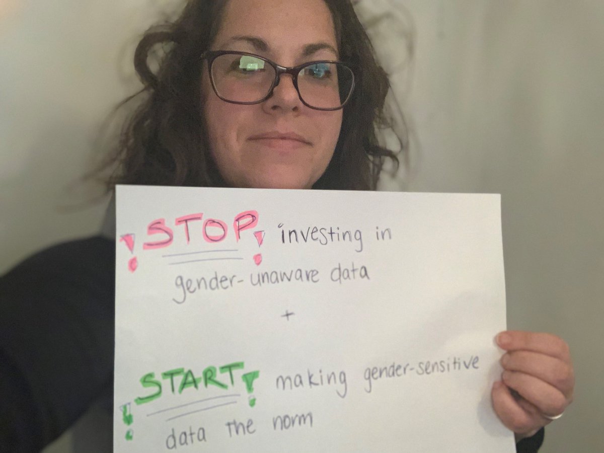 Equal_Insights's tweet image. Stop investing in gender-unaware data &amp;amp; start making gender sensitive data the norm! This is @jojomaia&apos;s  #GenderData demand ✊

Tell us your #DataDemands &amp;amp; shape the global #GenderEquality conversation at #GenerationEquality 

Add your voice: bit.ly/GenderDataDema…