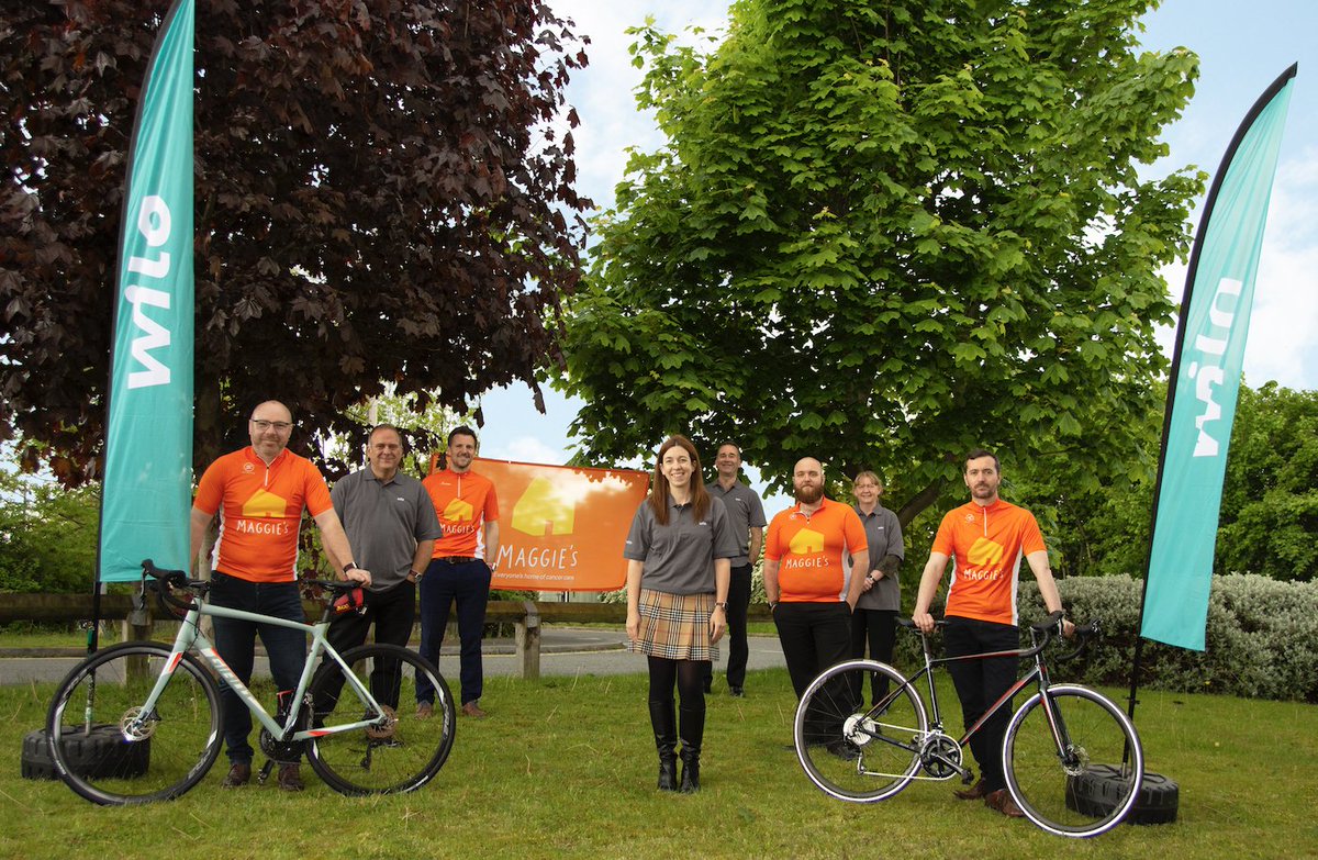 Team Wilo are gearing up and getting their bikes ready for their virtual cycling event next month! 🚴‍♀‍From 7th – 11th June, the team will be virtually cycling 1,700 miles in aid of <a href="/MaggiesCentres/">Maggie's Centres</a> 

#charitysupport