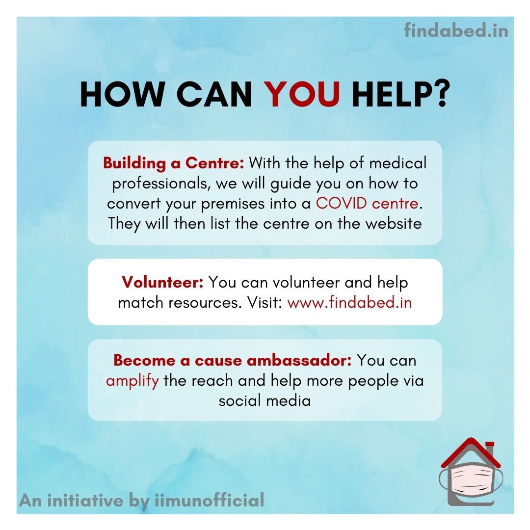 SumeinBhat's tweet photo. This is a great initiative created by youths for covid patients across country ! Just search for website where u put in ur pincode and find a bed!  @iimunofficial @findabed_in https://t.co/LRGvCchEGW