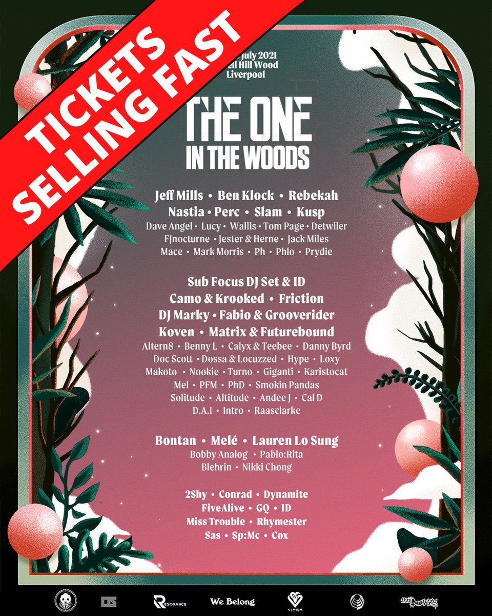 Summer 2021 July 17th 18th 

The One in the Woods 

See you there 

skiddle.com/festivals/the-…