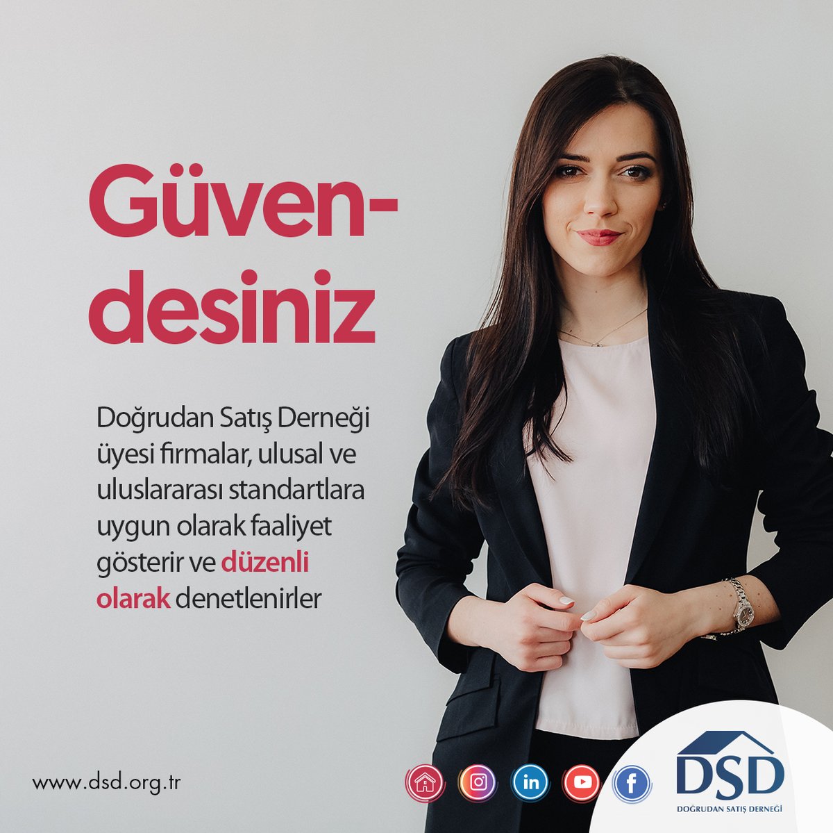 Doğrudan Satış Derneği üyesi firmalar, ulusal ve uluslararası standartlara uygun olarak faaliyet gösteren ve düzenli olarak denetlenen Doğrudan Satış şirketleridir.

#doğrudansatış #directselling