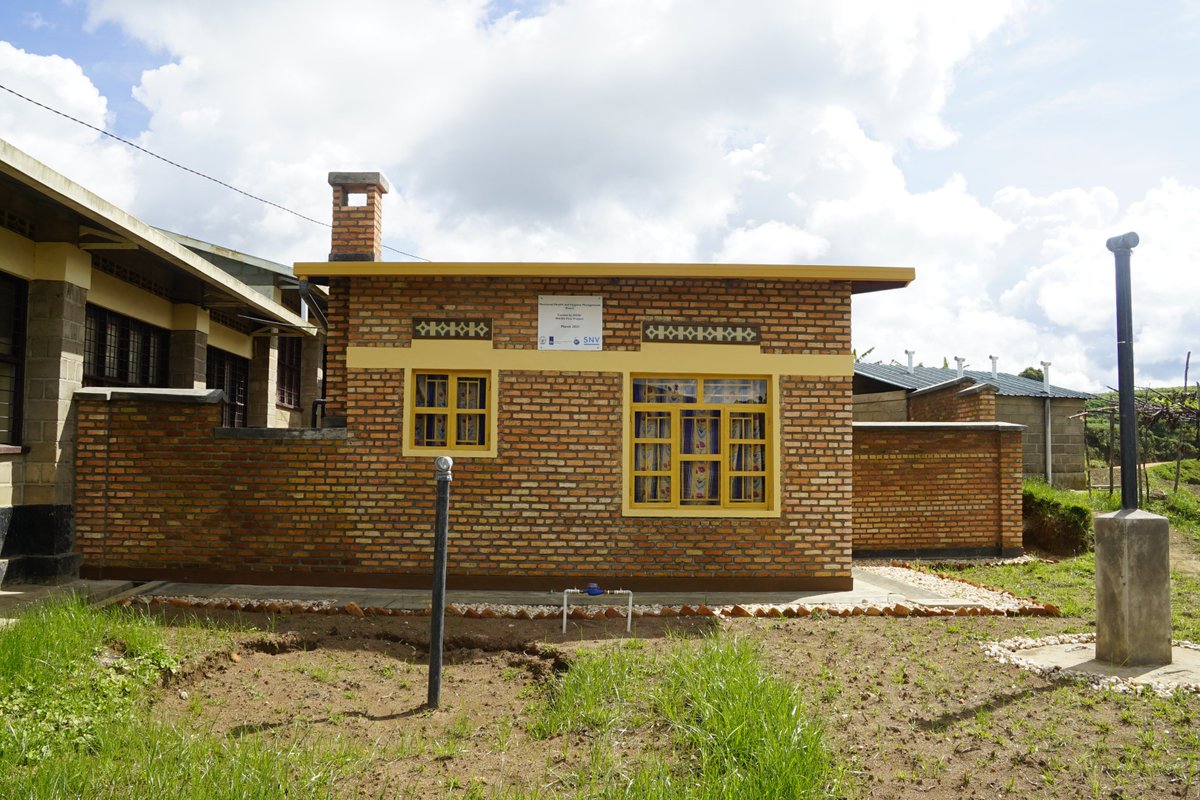 SNVRwanda's tweet photo. #MenstrualHygieneDay 
@SNVRwanda built #MHH rooms in 3 schools to contribute to the reduction of schoolgirl absence. This practice didn't only lead to low rates of absence but also had impact on girls’ performance &amp; confidence levels
Read More: https://t.co/WZUgIHlUzM
@DutchMFA https://t.co/AeV3K2SyJ5