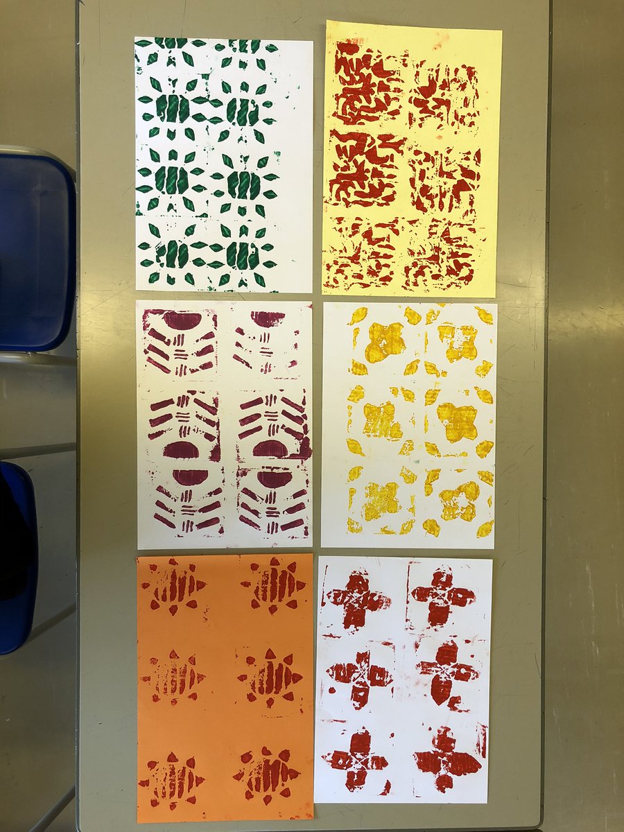 MilneArt's tweet photo. 2.2, 2.5 and 2.6 successfully printing their Textile Designs inspired by nature https://t.co/SIG4Rg7sE4