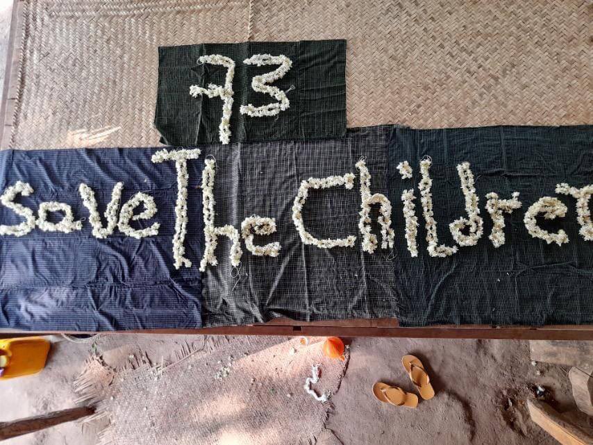 PyaePhy64141520's tweet photo. Locals of PhotHtanTaw village, Depayin, Sagaing demonstrated flower strike to oppose military regime. #May28Coup #WhatsHappeningInMyanmar https://t.co/9ekPXHoA6Z