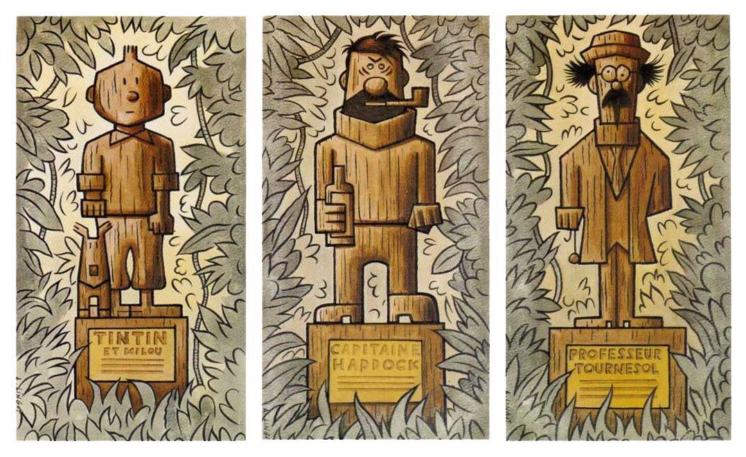 Tintinfakecover's tweet photo. Art by ? #Tintin https://t.co/sKOK358QLe