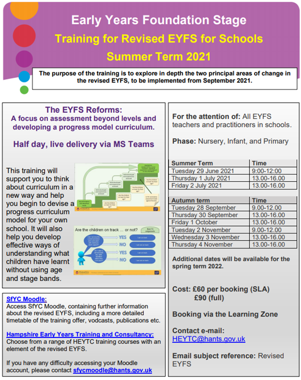 HIAS_Assessment's tweet photo. Information about the EYFS sessions mentioned in yesterday's Assessment Network Briefings. #EYFS #SfYC https://t.co/UjA404UqwN