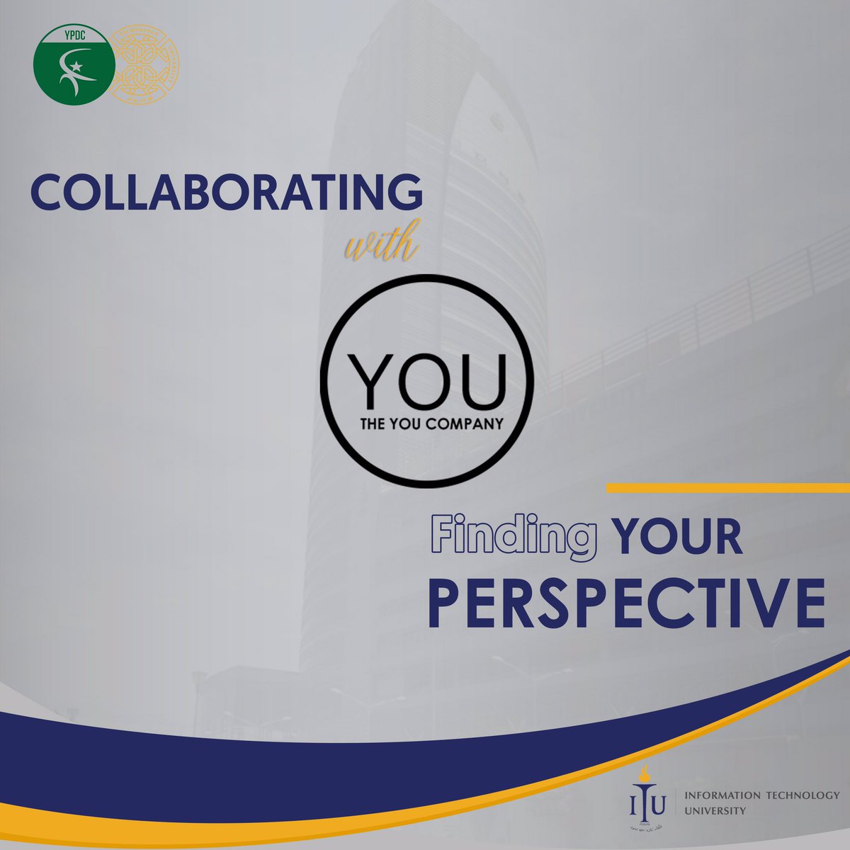 ITUYPDC's tweet photo. YPDC ITU is proud to announce its collaboration with YOU - The  YOU company are very excited to conduct another event with YOU. It is about finding your perspective. The meeting link will be shared soon. Stay tuned!!

#youcompany #youth #youthempowerment https://t.co/88o2vIaxxS