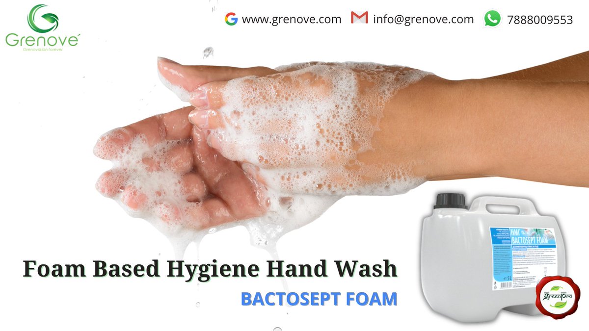 grenoveindia's tweet photo. Hygienic washing with disinfecting effect in healthcare institutions, veterinary medicine.
#handwashchallenge #handwashing #COVID19 #handwash #hyhienehandwash #BactoSpetFoam #joingrenove #grenove #Bioforce #HandDisinfection https://t.co/FYvvylAQDj